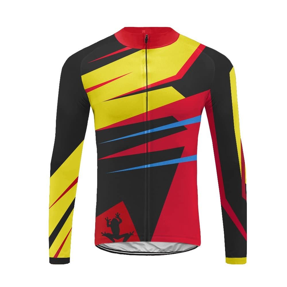 UGLY FROG H10ZRMens Cycling Top Winter Fleece Cycling Clothing Warm Jacket & Jersey Outdoor Sportwear
