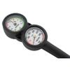 SEAC Unisex Seac Console 2 Pressure Gauge and Depth for Scuba Diving Scale 0 70 mt 400 bar, Black, Standard UK view 3