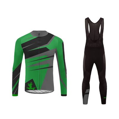 UGLY FROG Winter Fleece Mens Blaze Cycling Jersey Set Cold Wear Thermal Top + Cycling Tights Pants 3D Gel Padded Bike Suits