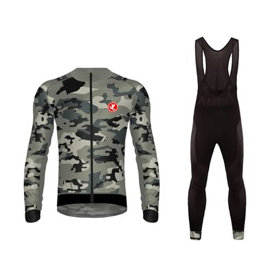 UGLY FROG Winter Fleece Mens Blaze Cycling Jersey Set Cold Wear Thermal Top + Cycling Tights Pants 3D Gel Padded Bike Suits