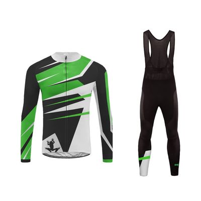 UGLY FROG Winter Fleece Mens Blaze Cycling Jersey Set Cold Wear Thermal Top + Cycling Tights Pants 3D Gel Padded Bike Suits