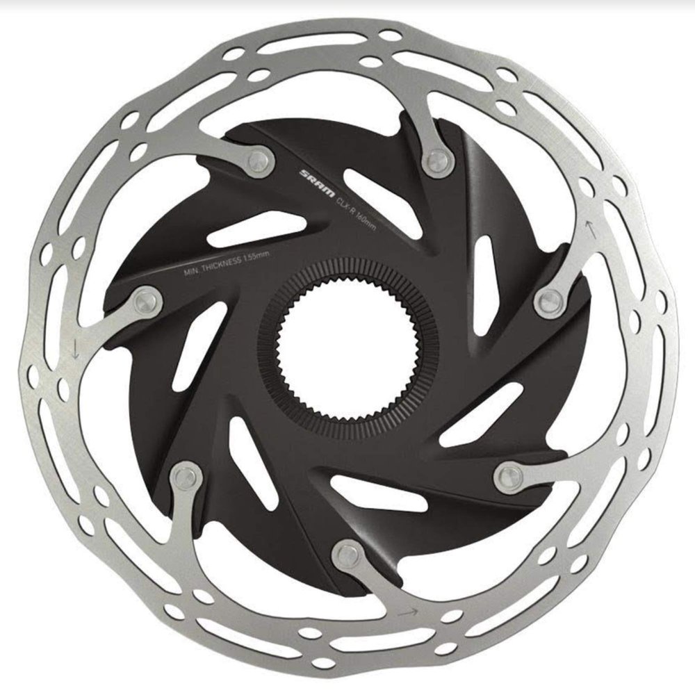 SRAM CENTERLINE XR 160mm ROTOR 2-PIECE CENTERLOCK ROUNDED