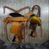 Y&Z Enterprises Adult Western Trail Barrel Racing Premium Leather Horse Saddle Tack Size 14" to 18" inch Seat Available (14 Inch Seat) view 2