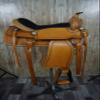Y&Z Enterprises Adult Western Trail Barrel Racing Premium Leather Horse Saddle Tack Size 14" to 18" inch Seat Available (14 Inch Seat) view 3
