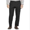 Arrow 1851 Men's Front Straight Fit Solid Twill Micro Dress Pant, Charcoal, 36W x 32L view 1