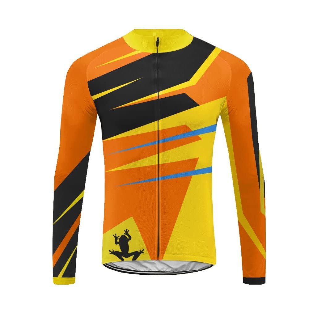 UGLY FROG H10ZRMens Cycling Top Winter Fleece Cycling Clothing Warm Jacket & Jersey Outdoor Sportwear