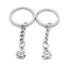 1 Item Metal Keychain Keyring Key Tags Chains Rings Jewelry Bag Charms IC5N8 Penguin view 1