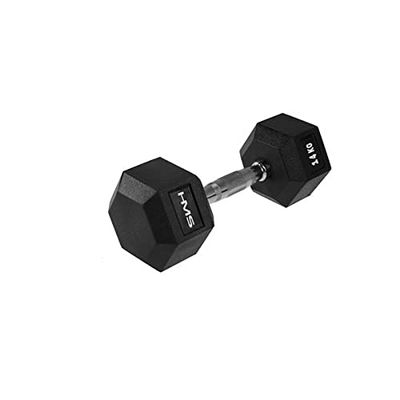 HMS Unisex's 17-66-116 5907695518092 HEX PRO Dumbbell, Black, One Size