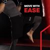Hawk Sports Athletic No Gi MMA Shorts for Men and Women, for Boxing, Kickboxing, Jiu Jitsu, Muay Thai, and Wrestling - Workout Shorts - Exercise, Training, & Sparring Black, Waist 38 - MMA Gear view 4