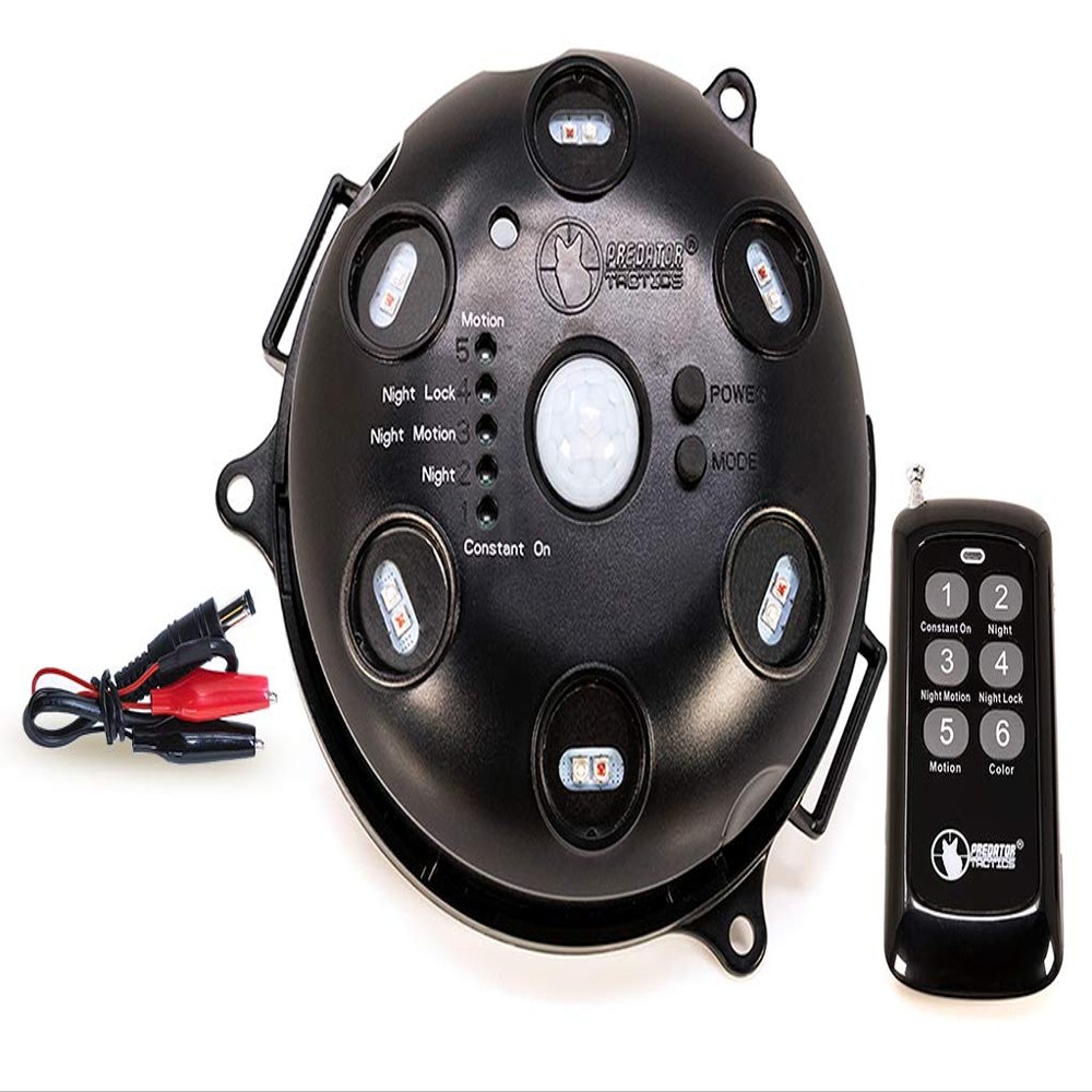 Predator Tactics Owl-Eye Hog Feeder Light, Black, 97510