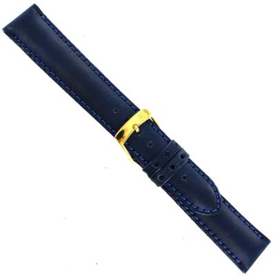 20mm Morellato Navy Dri-Lex Air System Genuine Leather Mens Watch Band 1778