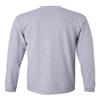 CornBorn Nebraska Tee Shirt - Long Sleeve Nebraska Arch Huskers - Gray - 4X view 2