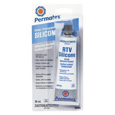 Permatex Clear RTV Adhesive Sealant