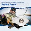 Ardent Arrow Flipping Baitcast Reel, Right Handed, 7.0:1 High Speed Gear Ratio, 5+1 Ball Bearing, 12lb 150 Yard Line Capacity, Aluminum Frame Fishing Reel with Rubber Grip Knobs view 2