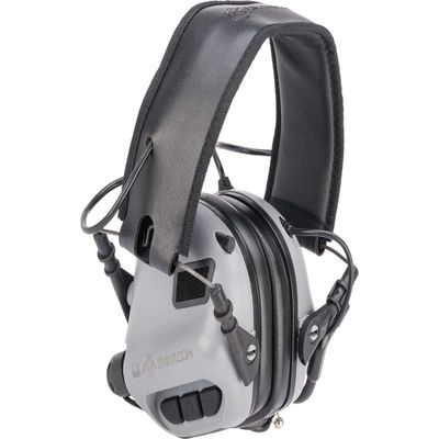 Evike Earmor M32 Electronic Sound Amplifying Hearing Protector (Color: Cadet Grey)