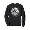 New Zealand Rugby Sweatshirt, Maori Style Kiwi & Silver Fern Sweatshirt view 1