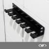 Valor Fitness Wall-Mounted Olympic Barbell Rack  6-Bar Holder for Home Gym Weightlifting Storage, Heavy-Duty Organizer, 300 lb Capacity view 4