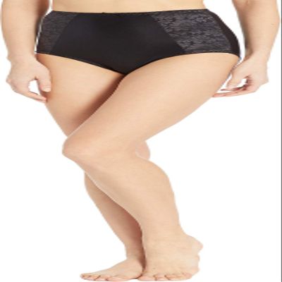 Bali Essentials Double Support Brief Black 2XL