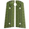 StonerCNC Hudson H9 Golf Ball Grips Fit H9 Only Many Color Options Available (Neon Green Black) view 1