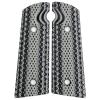 StonerCNC Hudson H9 Super Aggressive Grips Fit H9 Only Many Color Options Available (Grey Black) view 1
