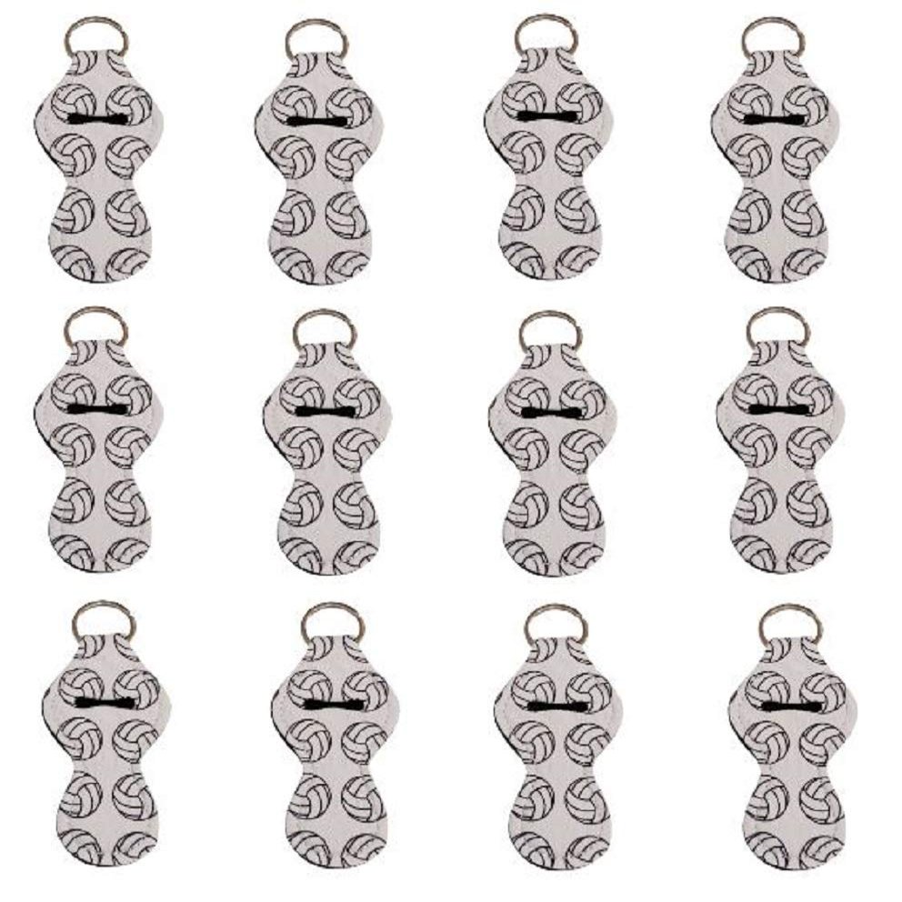 Daisy Lane Gift for Team Player Keychain - Set of 12 (Volleyball)