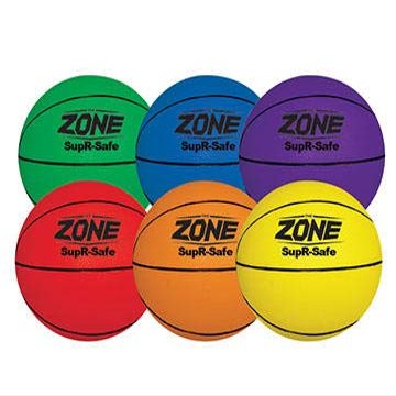 Palos Sports The Zone SupR-Safe Mini Youth Basketballs 7" - Set of 6