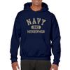 AH20 - US Naval Academy Midshipmen Athletic Arch HOODIE - 2X-Large - Navy view 2