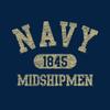 AH20 - US Naval Academy Midshipmen Athletic Arch HOODIE - 2X-Large - Navy view 4