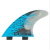 FCS PC-5 Performance Core Surfboard Tri Fin Set - Blue Smoke view 1