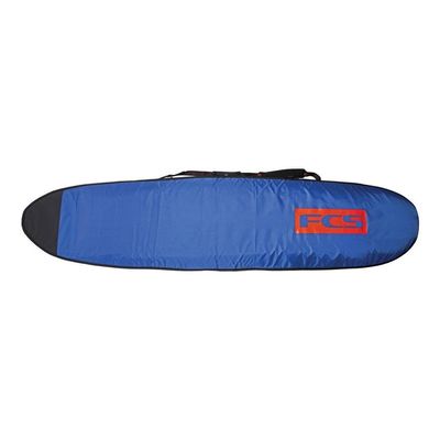 FCS Classic Long Board Surfboard Bag Steel Blue/White 9'2"