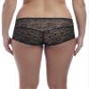 Freya Women's Expression Crochet-Look VPL-Free Lace Boy Short Underwear, Black, L view 2