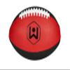 Wicked Big Sports Football Ball-Supersized Football Ball Outdoor Sport Tailgate Backyard Beach Game Fun for All view 2