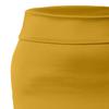 NE PEOPLE Women's Midi Skirt Stretch Knit Bodycon Slim Fit Office Elastic Waist Pencil Solid Skirt Made in USA NEWSK10 Mustard L view 3