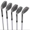 Extreme X7 High MOI +1 inch Over Big & Tall Men's Complete 5-Piece Iron Set (7-SW) Right Handed Regular R Flex Graphite Shafts (Tall 6'0"+ / +1" Over) with Midsize Black Pro Velvet Grips view 2