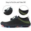 MAYZERO Water Shoes Men Women Swim Surf Shoes Beach Pool Shoes Wide Toe Hiking Aqua Shoes Winter House Slippers view 3