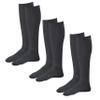 Ames Walker 15-20 mmHg Coolmax Knee High Compression Socks 3-Pack Black Small view 1