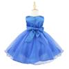 Alvivi Kids Sequined Bodice Flower Girl Dress Baby Toddler Wedding Bridesmaid Dress Pageant Party Ball Gown Blue 2 view 4