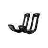 KUAT Class 2 Universal Fixed J-Style Durable Kayak Hauling Rack | Car Truck Van Rooftop Crossbar Mounted Boat Transportation System, Black | 2 Racks, 4 Tying Straps, Mounting Plates, Bolts & T-Knobs view 1