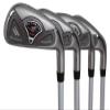 Extreme X7 High MOI +1 inch Over Big & Tall Men's Complete 4-Piece Iron Set (7-PW) Right Handed Regular R Flex Graphite Shafts (Tall 6'0"+ / +1" Over) with Midsize Black Pro Velvet Grips view 1