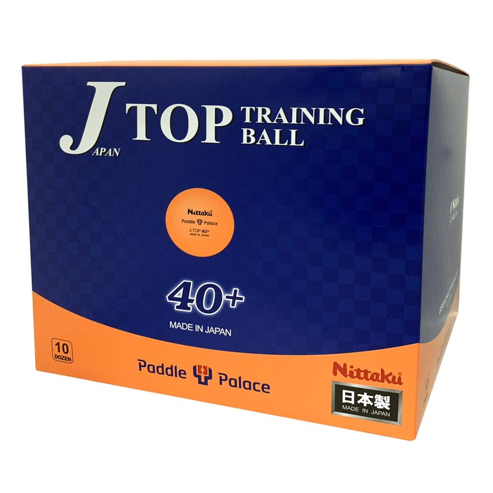 Nittaku J-Top Training Ball 40+ Bulk Pack (120 Balls)