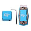 B Baosity Billiard Magnetic Pool Cue Chalk Holder with Belt Clip  Pool Stick Precision Tool Accessories, Blue view 2