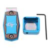 B Baosity Billiard Magnetic Pool Cue Chalk Holder with Belt Clip  Pool Stick Precision Tool Accessories, Blue view 3