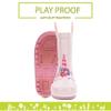 Western Chief Girls' Waterproof Printed Rain Boot with Easy Pull on Handles, Unity Unicorn, 4 Big Kid view 3