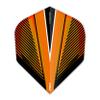 RED DRAGON Hardcore Radical Orange V Extra Thick Standard Dart Flights - 4 Sets Per Pack (12 Dart Flights in Total) view 1