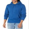 Amazon Essentials Men's Pullover Sweatshirt Hoodie, Big & Tall Options Available, Cobalt Blue, X-Small view 1