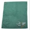 Mato & Hash Custom Embroidered Football Towels, Wholesale Football Cooling Towels - Helmet & Ball - 10PK Hunter CE6900Football S1 view 2
