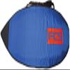 FCS Classic Fun Board Surfboard Bag Steel Blue/White 6'7" view 3