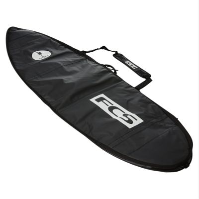 FCS Travel 1 Fun Board Surfboard Bag Black/Grey 6'7"