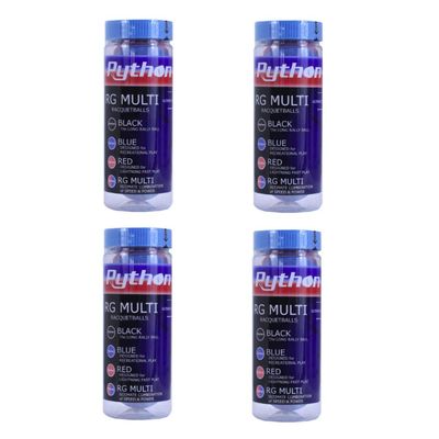 Python 3 Ball Can RG Multi Colored Racquetballs (Endorsed by Racquetball Legend Ruben Gonzalez!) (4)