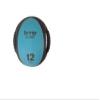 Aeromat Dual Grip Fitness Power Medicine Ball - 12 lb. Black/Teal with Dual Grip Power Medicine Ball, 9cm/16-Pound, Black/Purple view 2